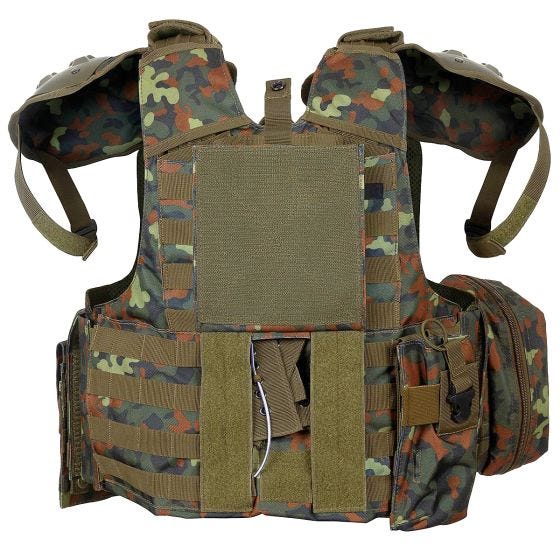 Chaleco de combate MFH - Flecktarn
