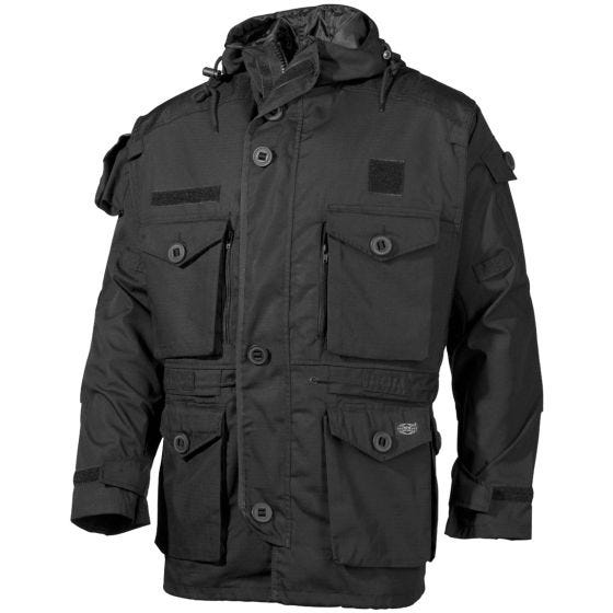 Chaqueta guardapolvo MFH Commando en negro