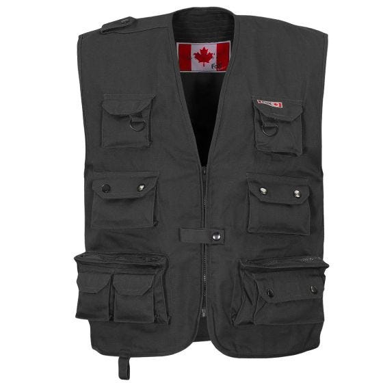 Chaleco Fox Outdoor Heavy - Negro
