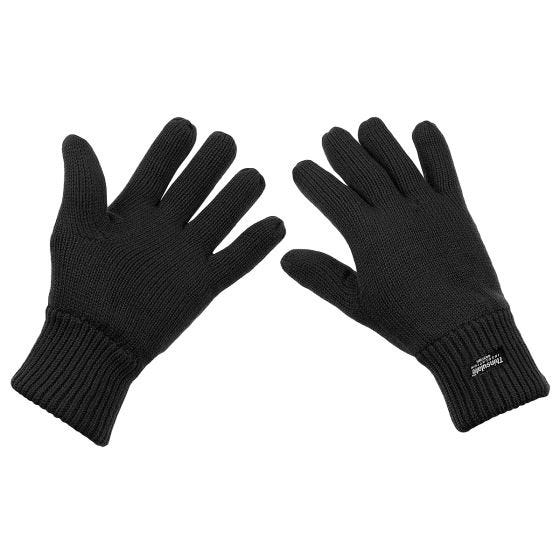 Guantes Knitted 3M Thinsulate MFH - Negro