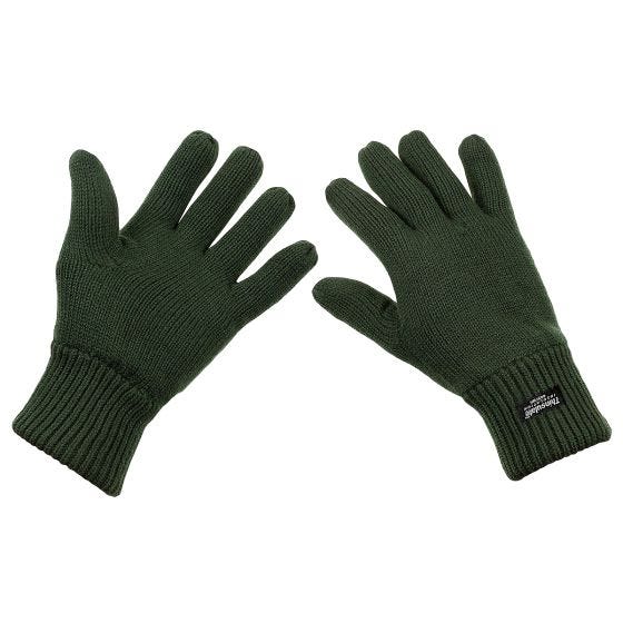 Guantes Knitted 3M Thinsulate MFH - Oliva