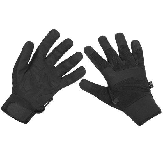 Guantes Security Neoprene MFH - Negro