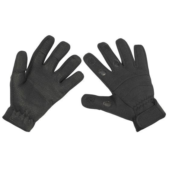 Guantes Combat Neoprene MFH - Negro
