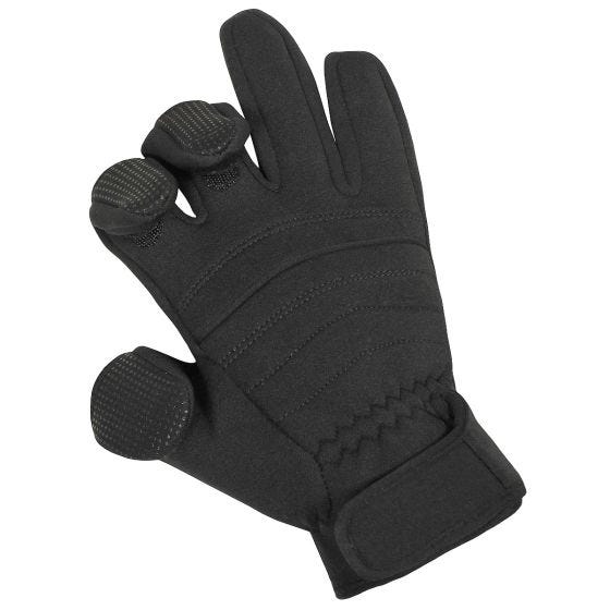 Guantes Combat Neoprene MFH - Negro