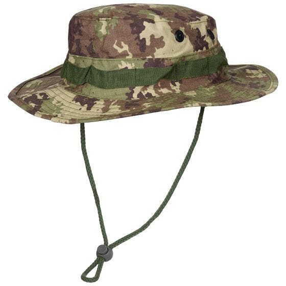 Gorro de pescador MFH GI de Ripstop en Vegetato Woodland