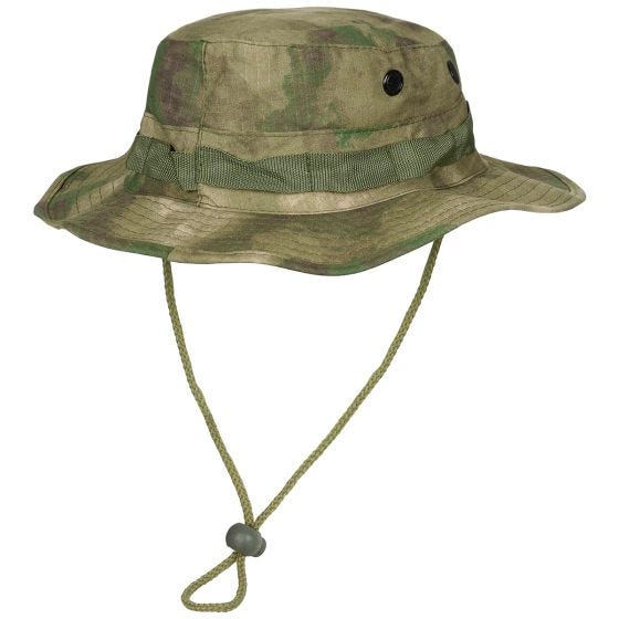 Gorro de pescador MFH GI de Ripstop en HDT Camo FG