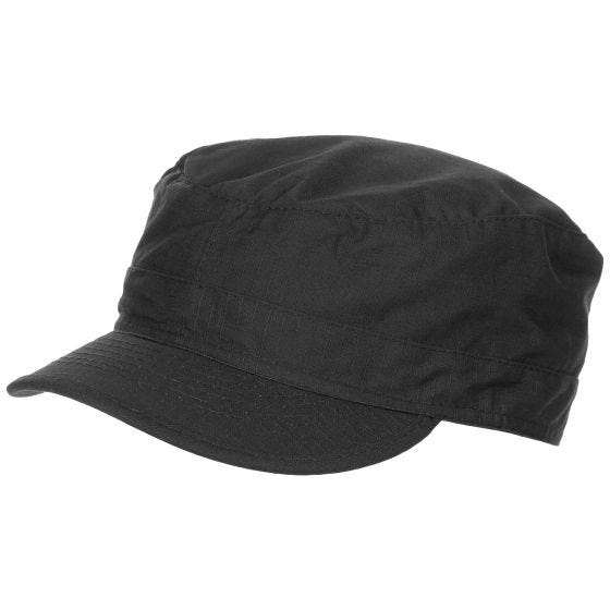Gorra militar MFH BDU Field de Ripstop en negro