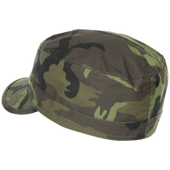 Gorra militar MFH BDU Field de Ripstop en Czech Woodland