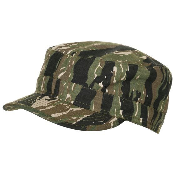 Gorra militar MFH BDU Field de Ripstop en Tiger Stripe