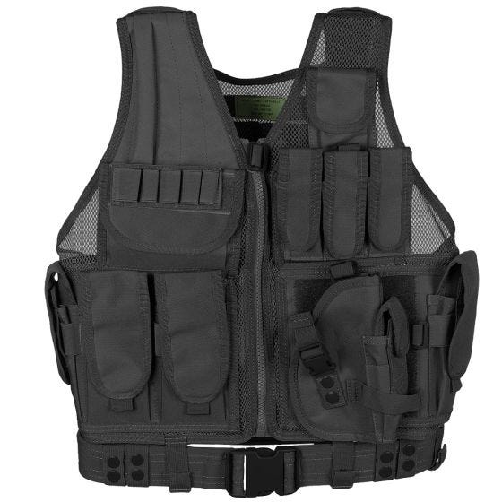 Chaleco MFH USMC - Negro
