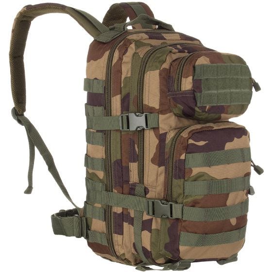 Mochila de asalto con sistema MOLLE Mil-Tec US de tamaño pequeño en CCE