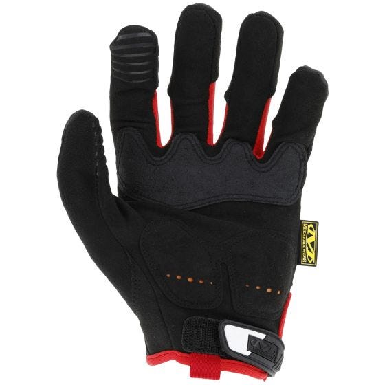 Guantes Mechanix Wear M-Pact en Negro/Rojo