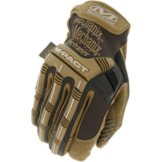 Guantes tácticos Mechanix Wear M-Pact - Marrón