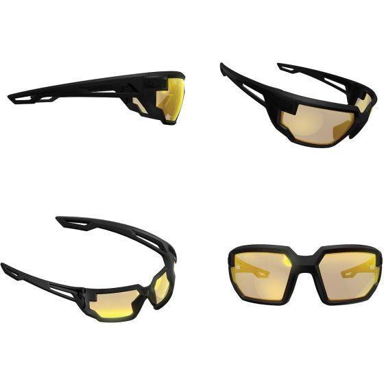 Gafas Mechanix Wear Vision Type-X F - Lente ámbar Marco negro