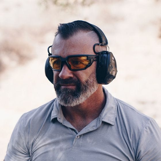 Gafas Mechanix Wear Vision Type-X F - Lente ámbar Marco negro