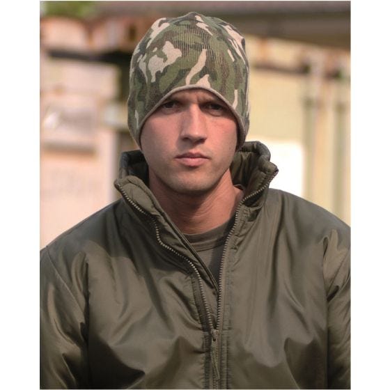 Gorro Mil-Tec de acrílico en Woodland