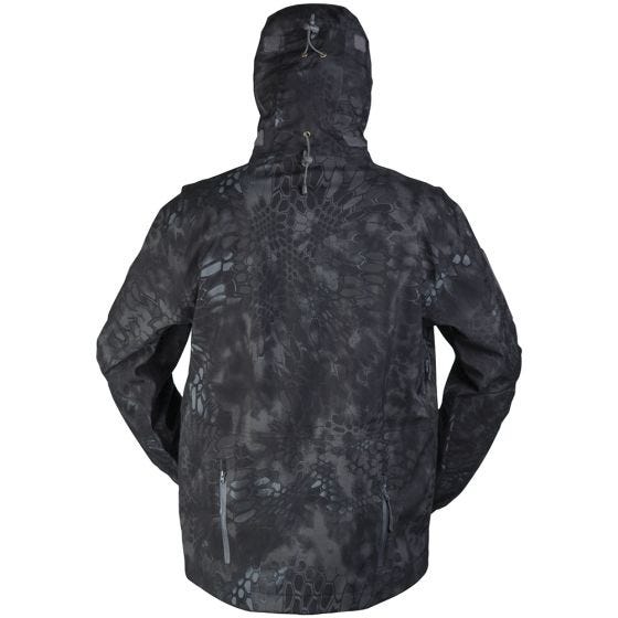 Chaqueta transpirable de tejido hardshell Mil-Tec en Mandra Night