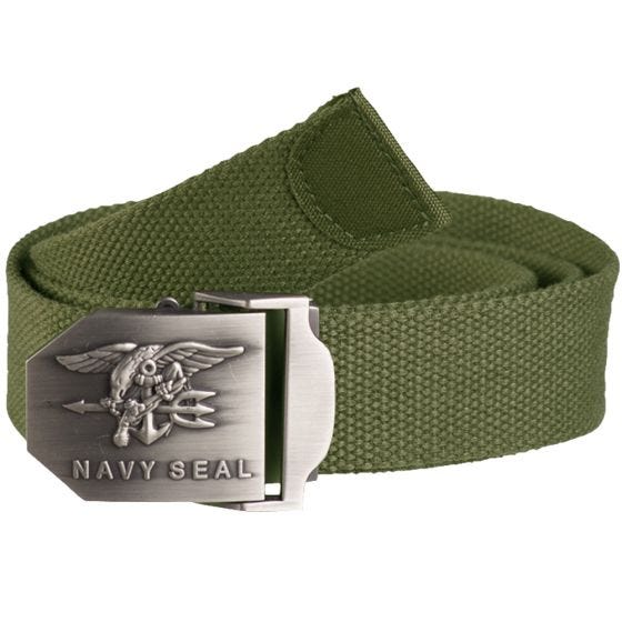 Cinturón Mil-Tec US Navy Seal 38 mm en verde oliva