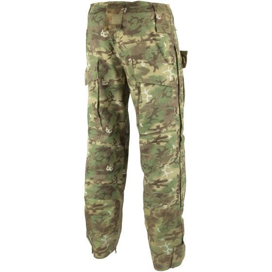 Pantalones con rodilleras Mil-Tec Warrior en Arid Woodland