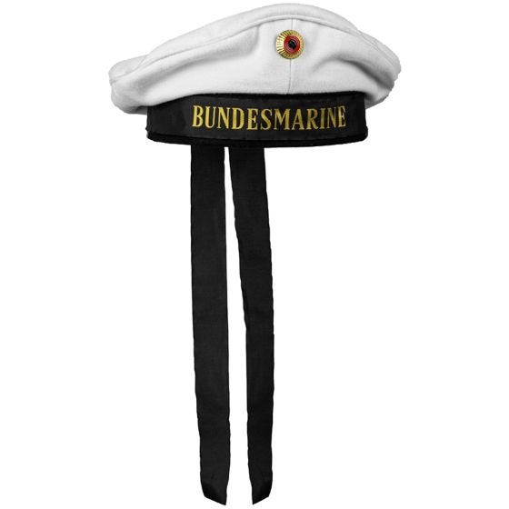 Mil-Tec BM Navy Hat with Insignia - Blanco