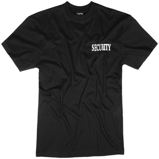 Camiseta Mil-Tec Double SECURITY Print - Negro