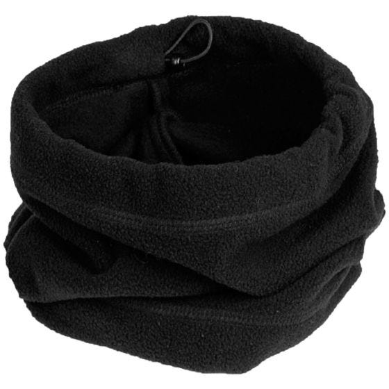 Braga de cuello Mil-Tec Tejido polar - Negro