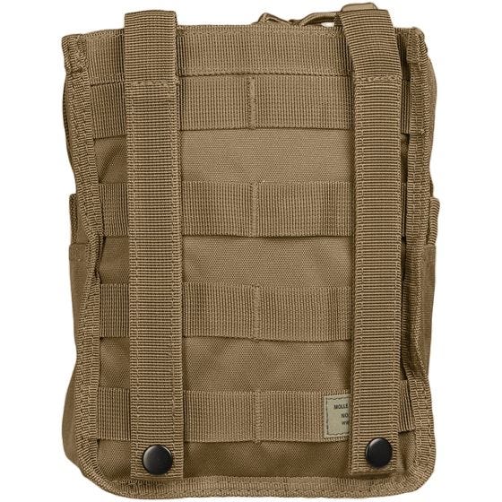 Bolsa para cinturón Mil-Tec compatible con sistemas MOLLE grande en Dark Coyote