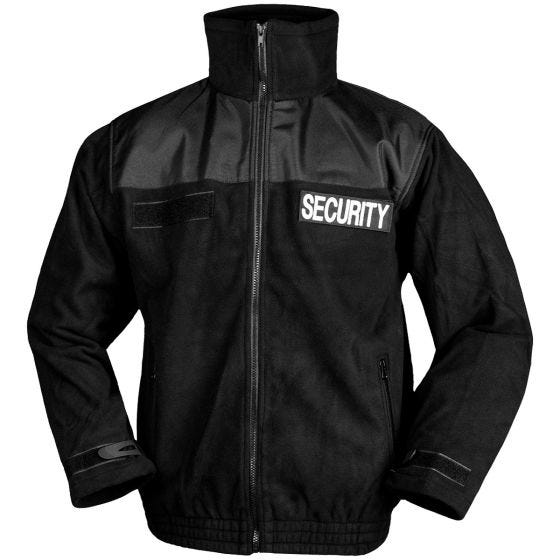Cazadora polar Mil-Tec Security - Negro