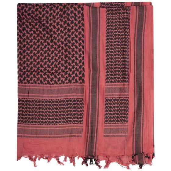 Pañuelo Shemagh Mil-Tec en rojo / negro