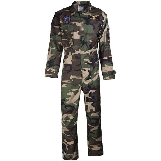 Mono de aviador Mil-Tec US - Woodland