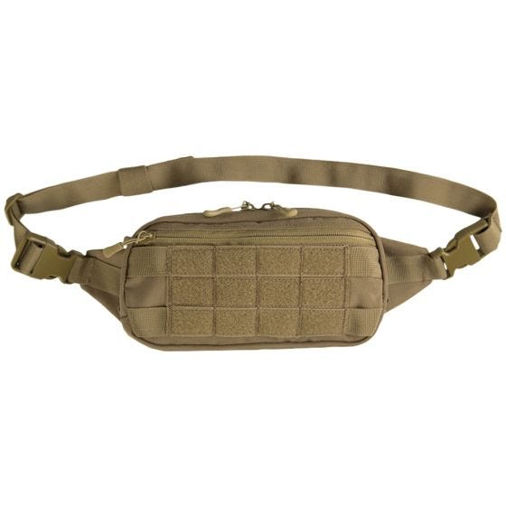 Riñonera Mil-Tec con sistema MOLLE en Dark Coyote