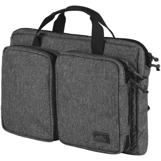 Maletín Helikon para pistolas jaspeado en negro-gris