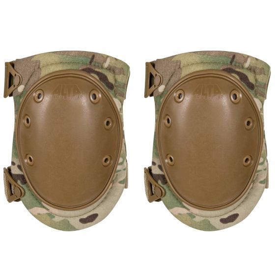 Rodilleras Alta Industries AltaFLEX GEL con hebillas AltaLOK en MultiCam