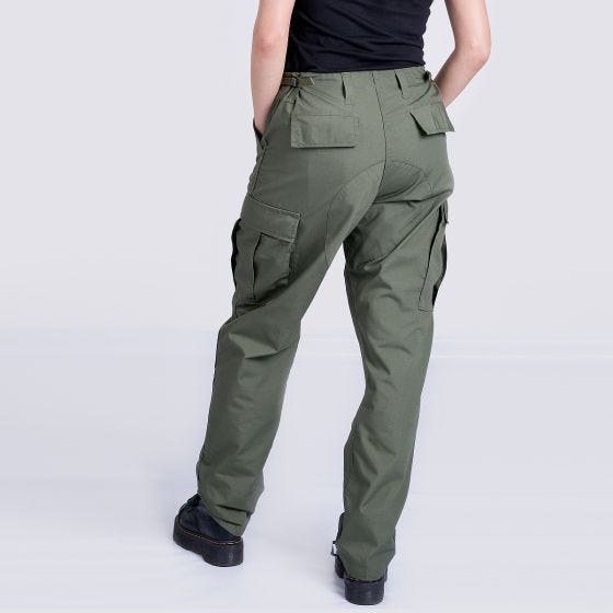 Pantalones MFH Ripstop para mujer - Oliva