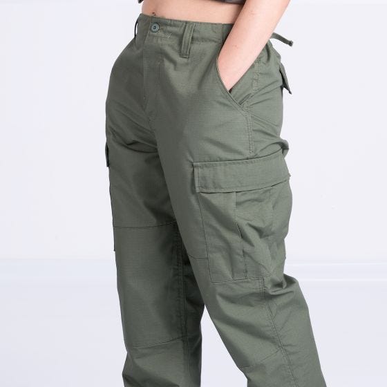 Pantalones MFH Ripstop para mujer - Oliva