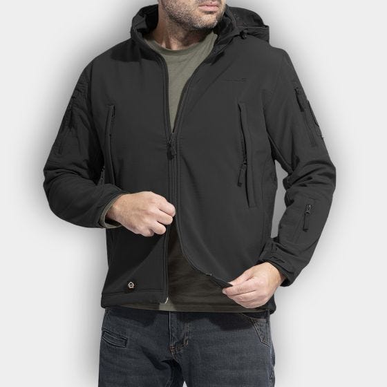Chaqueta de soft shell Pentagon Artaxes en negro