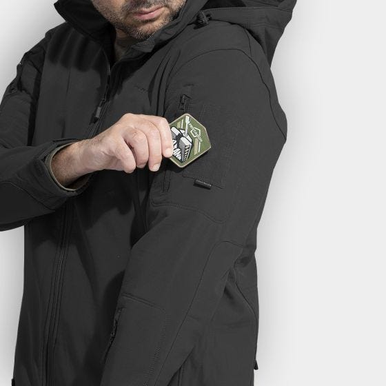 Chaqueta de soft shell Pentagon Artaxes en negro
