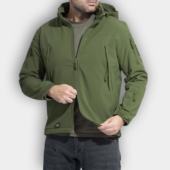 Chaqueta de soft shell Pentagon Artaxes en Olive Green