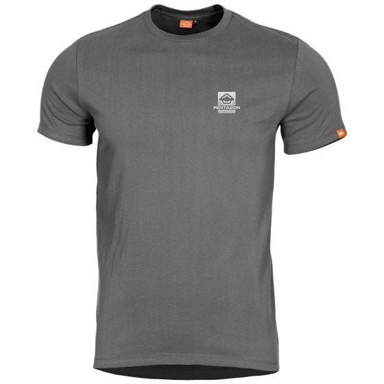 Camiseta Pentagon Ageron American Flag - Wolf Grey