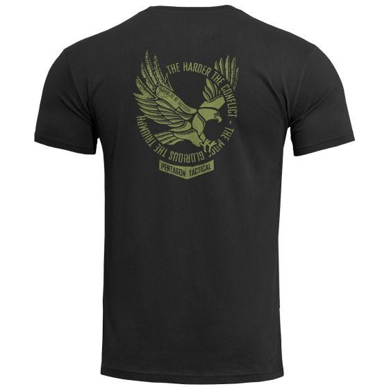 Camiseta Pentagon Ageron Eagle - Negro