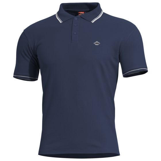 Polo Pentagon Aniketos Stripes - Azul marino