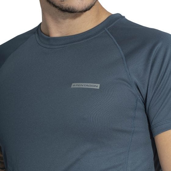 Camiseta Pentagon Body Shock - Charcoal Blue