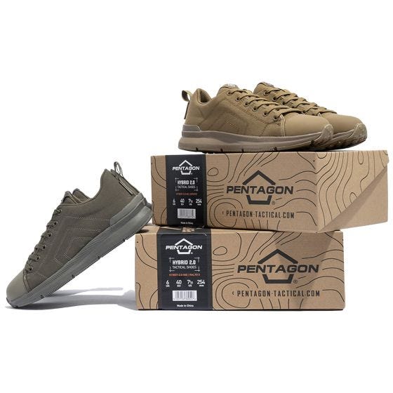 Zapatos Pentagon Hybrid 2.0 Tactical - Wolf Grey