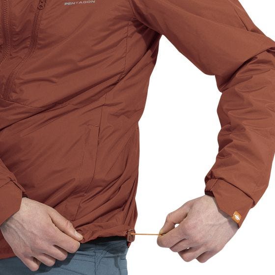 Cazadora cortavientos Pentagon Anemos - Maroon Red