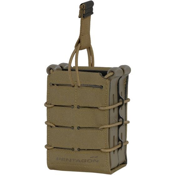 Funda para cartuchos de rifle Pentagon Elpis Double - Coyote