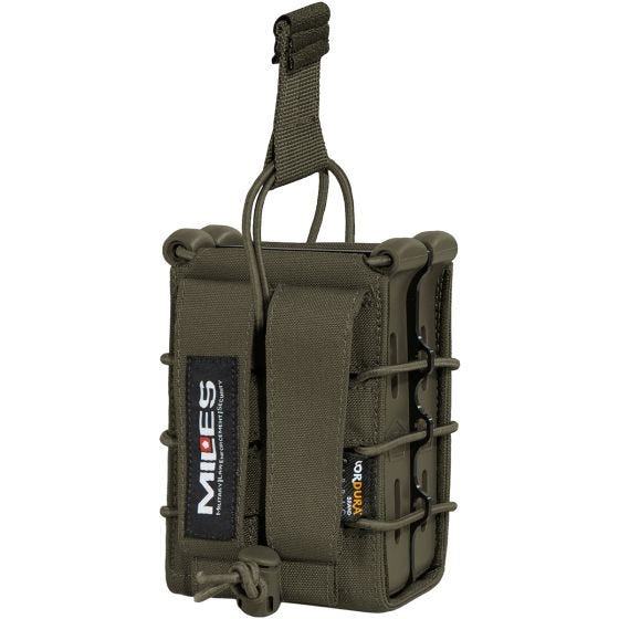 Funda para cartuchos de rifle Pentagon Elpis Double - RAL 7013