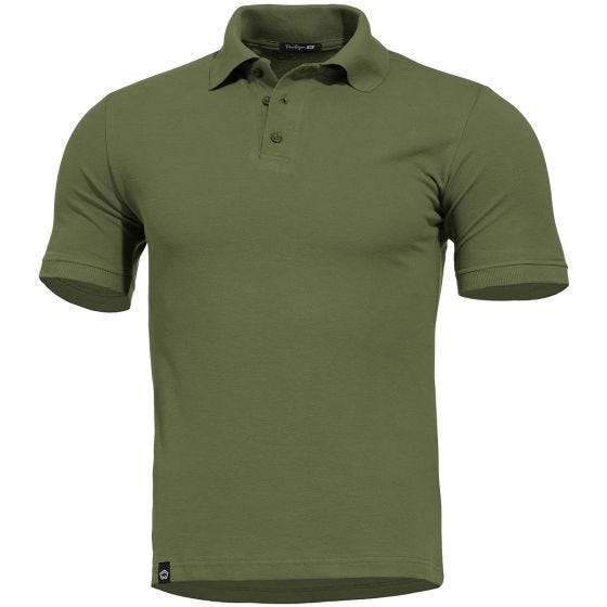 Polo Pentagon Sierra en verde oliva