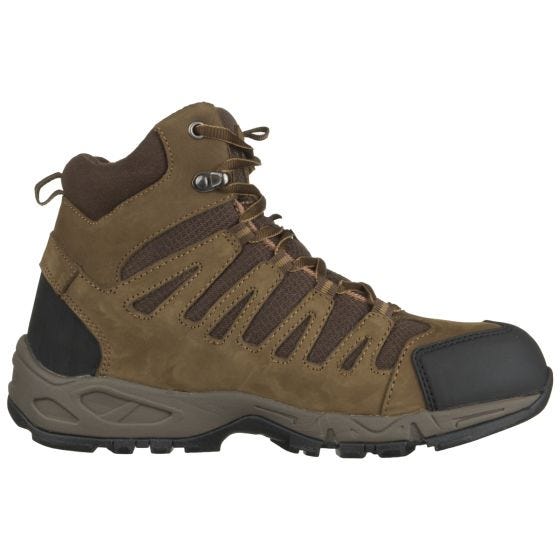Botas Pentagon Achilles XTR de cuero nobuk y 15 cm de caña en Terra Brown