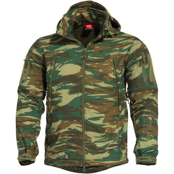 Chaqueta de soft shell Pentagon Artaxes en Greek Lizard