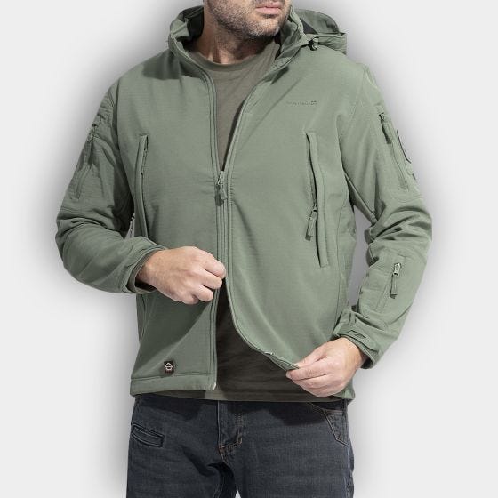 Chaqueta de soft shell Pentagon Artaxes en Grindle Green